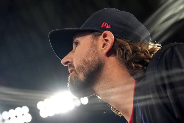 May 22, 2026, Toronto, On, CAN: Toronto Blue Jays pitcher Kevin Gausman (34) steps onto the field during MLB, Baseball Herren, USA baseball action against the Pittsburgh Pirates in Toronto on Friday, May 22, 2026. Kevin Gausman  - ZUMAc35_ 20260522_zaf_c35_172 Copyright: xChrisxYoungx