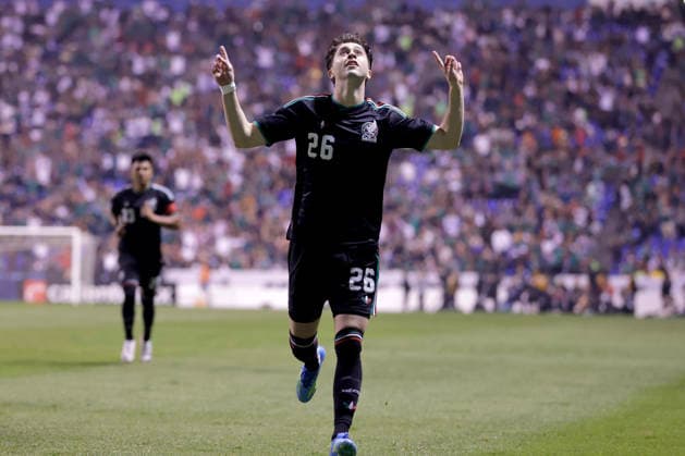 MEXICO national team, Nationalteam International Friendly, Länderspiel, Nationalmannschaft MEXICO NATIONAL TEAM INTERNATIONAL FRIENDLY MEXICO VS GHANA 22052026 PUEBLA, PUEBLA. Action photo of Brian Gutierrez of the Mexico national soccer team, celebrating a goal against Ghana during friendly, held at the Estadio Cuauhtemoc of Puebla, Mexico. Foto de accion de Brian Gutierrez de la Seleccion Nacional de Mexico, festejando un gol durante juego amistoso en contra de Ghana, celebrado en el Estadio Cuauhtemoc de Puebla, Mexico PHOTO BY IMAGENSHOP AGENCIA FOTOGRAFICA PUEBLA PUEBLA MEXICO *** MEXICO NATIONAL TEAM INTERNATIONAL FRIENDLY MEXICO NATIONAL TEAM INTERNATIONAL FRIENDLY MEXICO VS GHANA 22052026 PUEBLA, PUEBLA Action photo of Brian Gutierrez of the Mexico national soccer team, celebrating a goal against Ghana during friendly, held at the Estadio Cuauhtemoc of Puebla, Mexico Action photo of Brian Gutierrez of the Mexico national soccer team, celebrating a goal during friendly game against Ghana, held at the Estadio Cuauhtemoc of Puebla, Mexico PHOTO BY IMAGENSHOP AGENCIA FOTOGRAFICA PUEBLA PUEBLA MEXICO Copyright: xJorgexReyesx