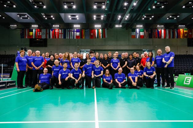 BADMINTON - Austrian Open GRAZ,AUSTRIA,23.MAY.26 - BADMINTON - Austrian Open. Image shows the Umpires and Line Judges.  GEPAxpictures xJamesxDoak
