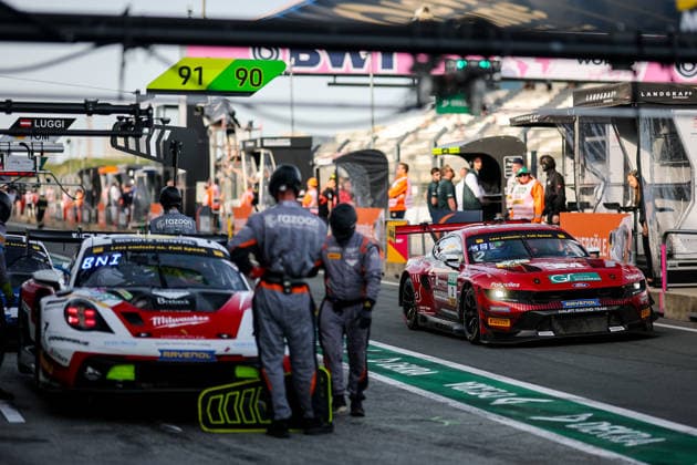 ADAC GT Masters, 3. + 4. Rennen Zandvoort 2026 2 Ford Mustang GT3, Haupt Racing Team: Kiano Blum, Niklas Kalus - picture by Gruppe C Photography Zandvoort Circuit Park Zandvoort Noord-Holland Netherlands Copyright: xGruppexCxPhotographyx