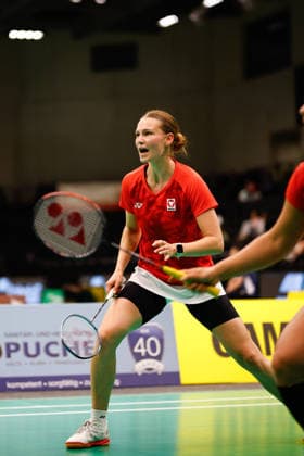 BADMINTON - Austrian Open GRAZ,AUSTRIA,23.MAY.26 - BADMINTON - Austrian Open. Image shows Anna Hagspiel (AUT).  GEPAxpictures xJamesxDoak