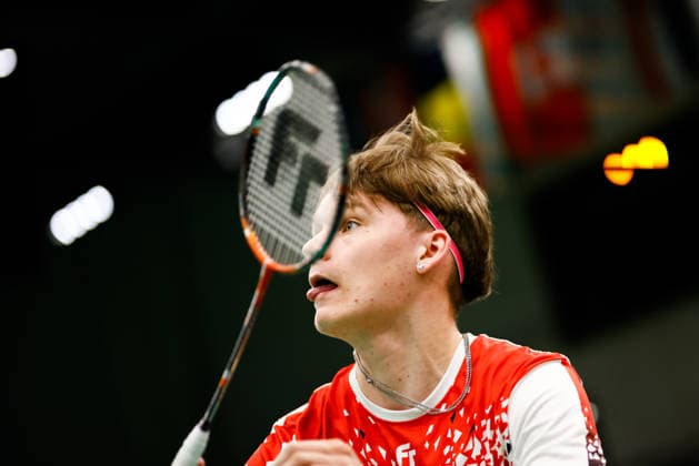 BADMINTON - Austrian Open GRAZ,AUSTRIA,23.MAY.26 - BADMINTON - Austrian Open. Image shows Miklos Kis-Kasza (HUN).  GEPAxpictures xJamesxDoak