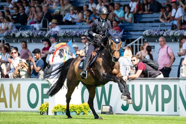 314 Giulia Martinengo Marquet on Delta Del Isle (ITA) during the TSCHIO 2026 (CHIO 2026) - Prize of CHIO Aachen CAMPUS - CSI5* - Jumping competition at the Allianz Park in Aachen, Germany  Copyright: xMartinxPitschx xSPPx Sportspressphoto_152076