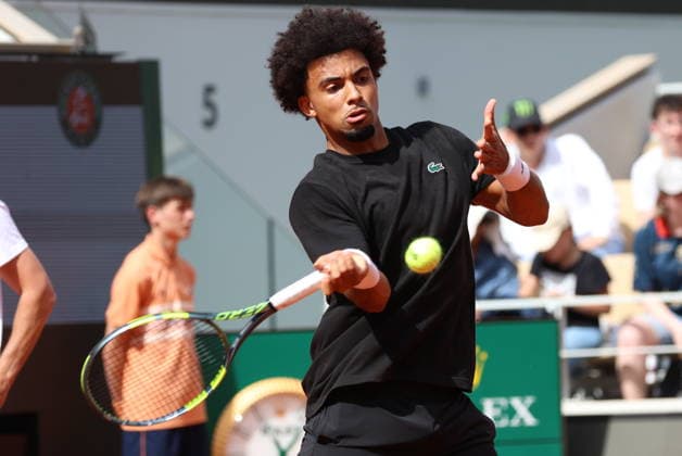 ROLAND GARROS 2026 Thierry Larret MAXPPP - PARIS (75) 23 05 2026 Thierry Larret Maxppp. Tennis. Roland Garros 2026. Internationaux de France de tennis. Stade Roland Garros, Paris (75). Le 23 mai 2024. JournÃ e Yannick NOAH. Entrainement Arthur FILS (FRA) sur le court Philippe Chatrier. Roland Garros 2026. French Open tennis tournament. Roland Garros Stadium, Paris (75) PARIS (75) STADE ROLAND GARROS PARIS ILE DE FRANCE FRANCE  Copyright: xMAXPPPxThierryxLarretx TLR202605234351 TLR202605234351