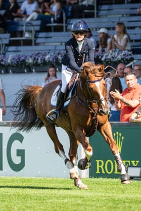 155 Oda Charlotte Lyngvaer on Leonardo Da Vinci J.P.P. (NOR) during the TSCHIO 2026 (CHIO 2026) - Prize of CHIO Aachen CAMPUS - CSI5* - Jumping competition at the Allianz Park in Aachen, Germany  Copyright: xMartinxPitschx xSPPx Sportspressphoto_152081