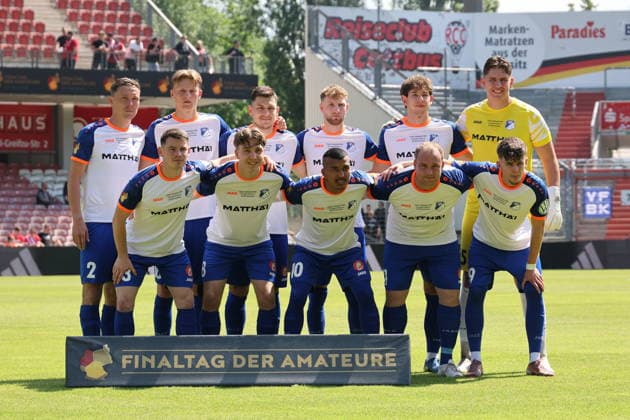 VfB Krieschow Fussball Landespokal Brandenburgt 2025 2026 Finale FC Energie Cottbus - VfB Krieschow 1921