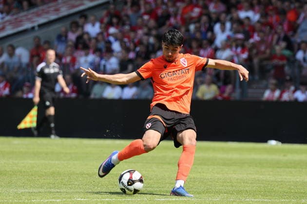 17 Can Moustfa (Energie Cottbus) Fussball Landespokal Brandenburgt 2025 2026 Finale FC Energie Cottbus - VfB Krieschow 1921
