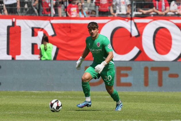 30 Max Böhnke (Energie Cottbus) Fussball Landespokal Brandenburgt 2025 2026 Finale FC Energie Cottbus - VfB Krieschow 1921