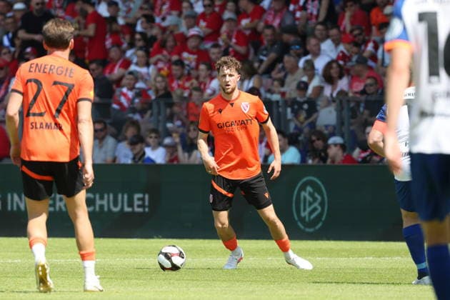 4 Tim Campulka (Energie Cottbus) Fussball Landespokal Brandenburgt 2025 2026 Finale FC Energie Cottbus - VfB Krieschow 1921