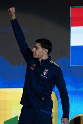 23.05.2026, xhfmx, Karate EKF Senior Championships 2026, Siegerehrung der Athleten 61st European Karate Championships in Frankfurt (DFL DFB REGULATIONS PROHIBIT ANY USE OF PHOTOGRAPHS as IMAGE SEQUENCES and or QUASI-VIDEO) Frankfurt