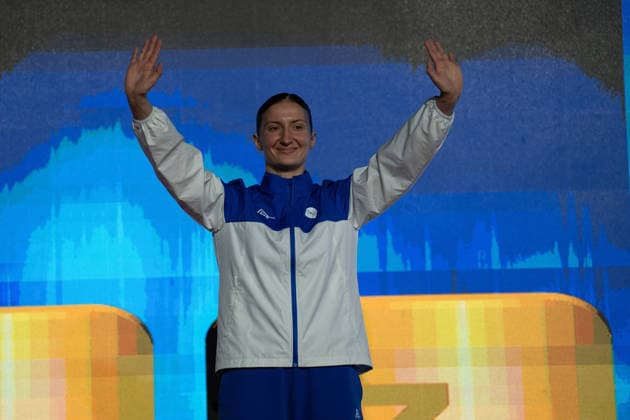 23.05.2026, xhfmx, Karate EKF Senior Championships 2026, Siegerehrung der Athleten 61st European Karate Championships in Frankfurt (DFL DFB REGULATIONS PROHIBIT ANY USE OF PHOTOGRAPHS as IMAGE SEQUENCES and or QUASI-VIDEO) Frankfurt