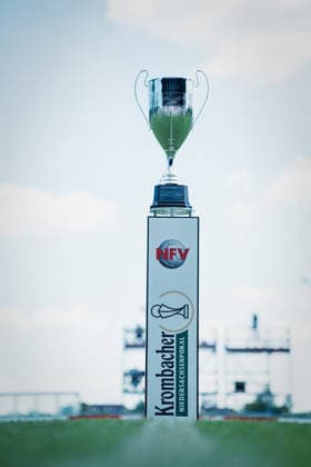 Niedersachsen-Pokal: TuS Bersenbrück vs. Lüneburger SK, 23.05.2026 NFV-Pokal; Niedersachsen-Pokal, Finale (Amateure): TuS Bersenbrück vs. Lüneburger SK am 23.05.2026 im August-Wenzel-Stadion, Barsinghausen Copyright: xBEAUTIFULxSPORTS Tonhäuserx