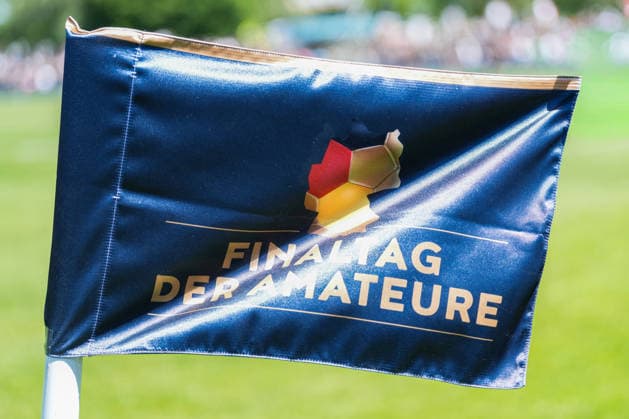 SBFV-Rothaus-Pokal, Bahlinger SC vs FC 08 Villingen, 23.05.2026 Eckfahne mit dem Schriftzug Finaltag der Amateure SBFV-Rothaus-Pokal, Bahlinger SC vs FC 08 Villingen, Karl-Heitz-Stadion Offenburg, 23.05.2026 Copyright: xBEAUTIFULxSPORTS Boscox