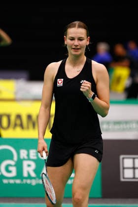 BADMINTON - Austrian Open GRAZ,AUSTRIA,23.MAY.26 - BADMINTON - Austrian Open. Image shows Anna Hagspiel (AUT).  GEPAxpictures xJamesxDoak