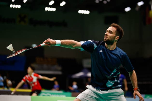 BADMINTON - Austrian Open GRAZ,AUSTRIA,23.MAY.26 - BADMINTON - Austrian Open. Image shows Wolfgang Gnedt (AUT).  GEPAxpictures xJamesxDoak