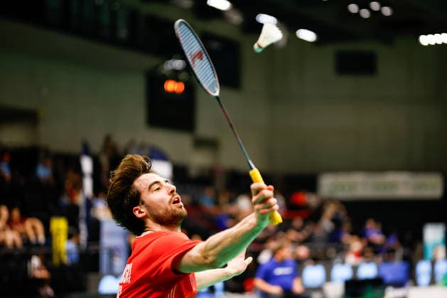 BADMINTON - Austrian Open GRAZ,AUSTRIA,23.MAY.26 - BADMINTON - Austrian Open. Image shows Mikolaj Szymanowski (POL).  GEPAxpictures xJamesxDoak