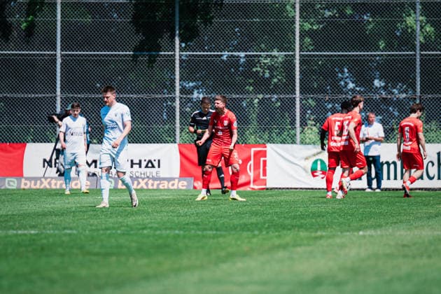 Niedersachsen-Pokal: TuS Bersenbrück vs. Lüneburger SK, 23.05.2026 TOR, JUBEL durch Moritz Waldow (TuS Bersenbrück, 6) zum 1:0; Niedersachsen-Pokal, Finale (Amateure): TuS Bersenbrück vs. Lüneburger SK am 23.05.2026 im August-Wenzel-Stadion, Barsinghausen Copyright: xBEAUTIFULxSPORTS Tonhäuserx