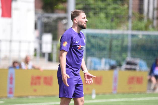 Fußball I Herren I Saison 2025 2026 I Verbandspokal I Finale I SC Vorwärts Wacker 04 Billstedt - Hamburg-Eimsbütteler BC I 23.05.2026 Luis Hacker ( 10, SCVW) (Nur zur redaktionellen Nutzung.) Hamburg Stadion Hoheluft, Lokstedter Steindamm 87 Hamburg Deutschland Copyright: xLobeca RobertoxSeidelx