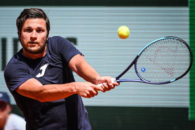 May 23, 2026, Paris, France, France: Miomir KECMANOVIC of Serbia during a training session of the Roland-Garros 2026, French Open 2026, Grand Slam tennis tournament at Roland-Garros Stadium on May 23, 2026 in Paris, France. Paris France - ZUMAm308 20260523_zsp_m308_010 Copyright: xMatthieuxMirvillex