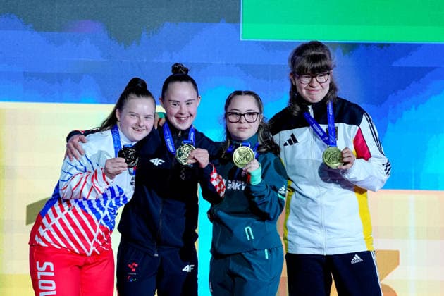 Deutschland: EKF Karate Europameisterschaft Seniors 2026 - Eissporthalle, Frankfurt: Lara Hemmann holt sich die Bronzemedaille Frankfurt am Main Eissporthalle Frankfurt Hessen Deutschland Copyright: xKjetilxWaberx