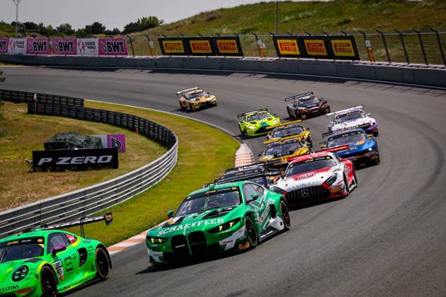 DTM, 3. + 4. Rennen Zandvoort 2026 11 BMW M4 GT3 Evo, Schubert Motorsport: Marco Wittmann, 90 Porsche 911 GT3 R (992), Manthey: Ricardo Feller- picture by Gruppe C Photography Zandvoort Circuit Park Zandvoort Netherlands Copyright: xGruppexCxPhotographyx