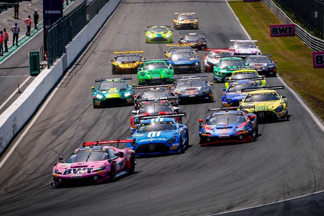 DTM, 3. + 4. Rennen Zandvoort 2026 14 Ferrari 296 GT3 EVO, EMIL FREY RACING: Matteo Cairoli, 14 Ferrari 296 GT3 EVO, EMIL FREY RACING: Matteo Cairoli, 69 Ferrari 296 GT3 EVO, EMIL FREY RACING: Thierry Vermeulen- picture by Gruppe C Photography Zandvoort Circuit Park Zandvoort Netherlands Copyright: xGruppexCxPhotographyx