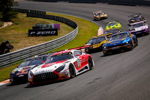 DTM, 3. + 4. Rennen Zandvoort 2026 84 Mercedes-AMG GT3 EVO, Landgraf Motorsport: Tom Kalender, 10 Lamborghini Temerario GT3, ABT Sportsline: Marco Mapelli- picture by Gruppe C Photography Zandvoort Circuit Park Zandvoort Netherlands Copyright: xGruppexCxPhotographyx