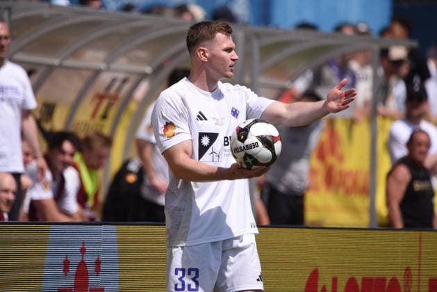 Fußball I Herren I Saison 2025 2026 I Verbandspokal I Finale I SC Vorwärts Wacker 04 Billstedt - Hamburg-Eimsbütteler BC I 23.05.2026 Christopher Grünewald ( 33, HEBC) (Nur zur redaktionellen Nutzung.) Hamburg Stadion Hoheluft, Lokstedter Steindamm 87 Hamburg Deutschland Copyright: xLobeca RobertoxSeidelx