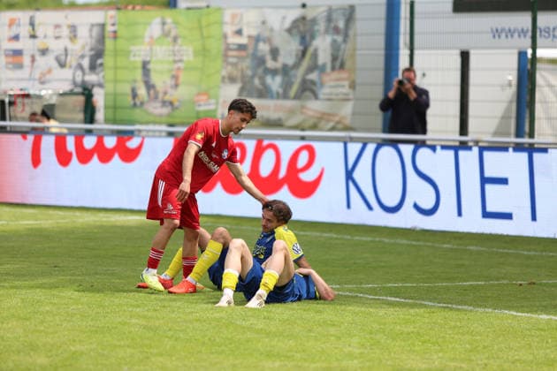Fußball I Herren I Saison 2025 2026 I Landespokal Schleswig-Holstein I Finale I SV Todesfelde - 1. FC Phönix Lübeck I 23.05.2026 Julius Jamal Kliti (7, 1. FC Phönix Lübeck) Todesfelde Joda-Sportpark Schleswig-Holstein Deutschland Copyright: xLobeca AndreasxKnothex