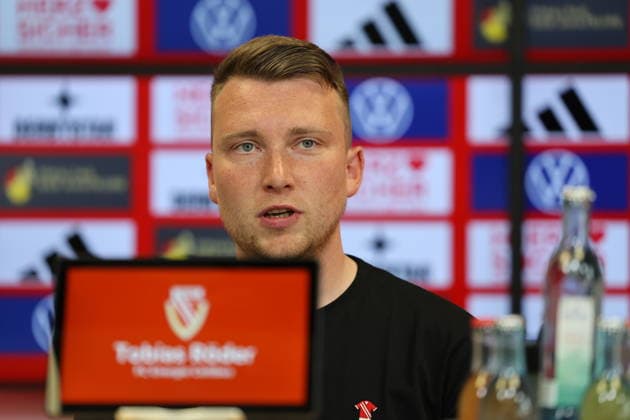 Co-Trainer Tobias Röder (Energie Cottbus) Fussball Landespokal Brandenburgt 2025 2026 Finale FC Energie Cottbus - VfB Krieschow 1921