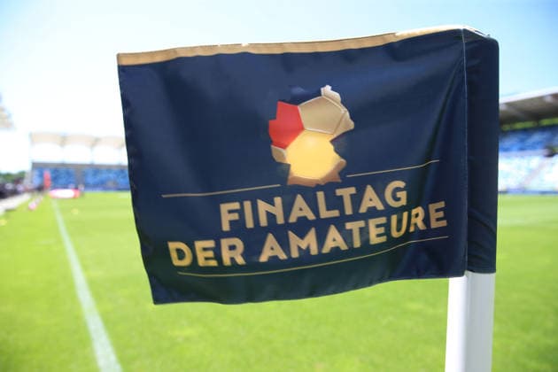 23.05.2026, xrekx, Fussball Landespokal Saarland Finale, 1.FC Saarbrücken - FC 08 Homburg v.l. Symbolfoto, Symbolbild, Symbol Stadion, symbolic photo, symbolic image, symbolic stadium Eckfahne Logo Wappen Symbolbild (DFL DFB REGULATIONS PROHIBIT ANY USE OF PHOTOGRAPHS as IMAGE SEQUENCES and or QUASI-VIDEO) Saarbrücken