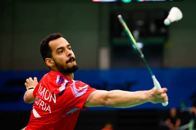 BADMINTON - Austrian Open GRAZ,AUSTRIA,23.MAY.26 - BADMINTON - Austrian Open. Image shows Collins Valent Filimon (AUT).  GEPAxpictures xJamesxDoak