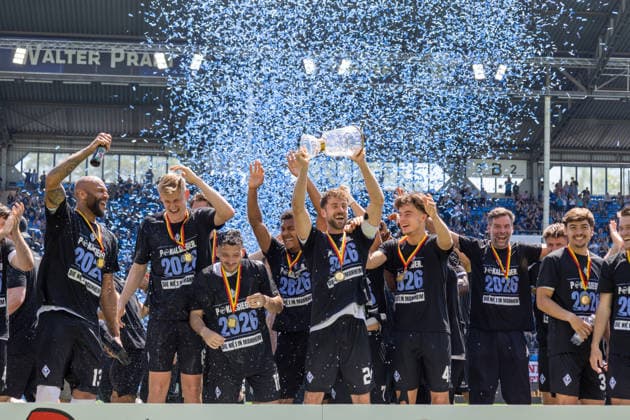 Fußball, Badischer Pokal 2025 26, Finale: VfR Mannheim gegen Waldhof Mannheim