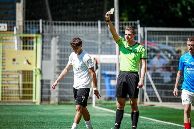 Deutschland: Fussball: bfv-Rothaus-Pokal 2025 2026 , Finale - VfR Mannheim vs SV Waldhof Mannheim - Carl-Benz-Stadion (Mannheim) : Lovis Bierschenk (SV Waldhof Mannheim, 7) Mimik, Gesichtsausdruck, Karte Copyright: xBennetxLongx