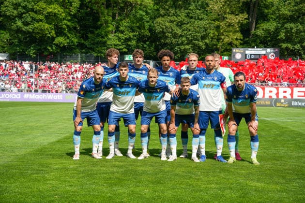 Deutschland: Bitburger-Pokalfinale 2026, S.C. Fortuna Köln vs. Viktoria Köln - 23.05.2026 - Sportpark Höhenberg (Köln): Die Startelf der Fortuna Köln Köln Deutschland Copyright: xMijoxLubecx