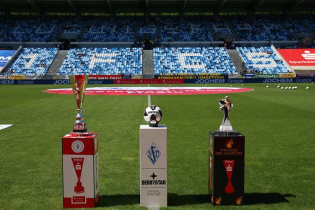23.05.2026, xrekx, Fussball Landespokal Saarland Finale, 1.FC Saarbrücken - FC 08 Homburg v.l. Symbolfoto, Symbolbild, Symbol Stadion, symbolic photo, symbolic image, symbolic stadium (DFL DFB REGULATIONS PROHIBIT ANY USE OF PHOTOGRAPHS as IMAGE SEQUENCES and or QUASI-VIDEO) Saarbrücken