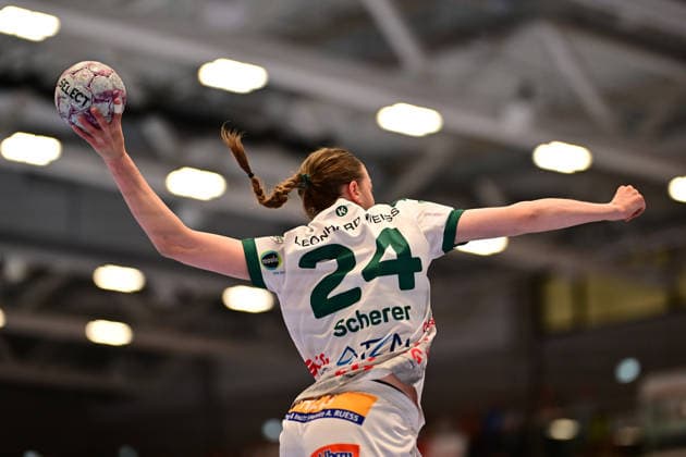 Handball I Frauen I Saison 2025-2026 I Play-Offs 5-11 I 6. Spieltag I Buxtehuder SV - FRISCH AUF! Göppingen I 23.05.2026 Luisa Scherer (24, FRISCH AUF Göppingen) Buxtehude Halle Nord Niedersachsen Deutschland Copyright: xLobeca FelixxSchlikisx