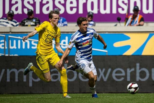 Niederrheinpokalfinale MSV Duisburg - SC St.Tönis ** NUR FÜR REDAKTIONELLE ZWECKE ** EDITORIAL USE ONLY **<p>Fußball Niederrheinpokalfinale MSV Duisburg - SC St.Tönis am 23.05.26 in der Schauinsland-Reisen Arena in Duisburg Patrick Sussek ( Duisburg ) Duisburg Copyright: JakobxKlos
