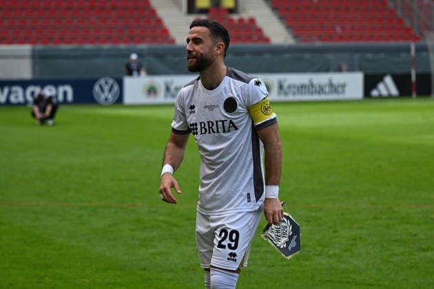 23.05.2026, xpsx, Fußball Finale Hessenpokal, SG Barockstadt Fulda-Lehnerz - SV Wehen Wiesbaden v.l. Fatih Kaya (SV Wehen Wiesbaden) (DFL DFB REGULATIONS PROHIBIT ANY USE OF PHOTOGRAPHS as IMAGE SEQUENCES and or QUASI-VIDEO) Offenbach