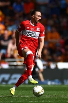 Luke Ayling of Middlesbrough Hull City v Middlesbrough, EFL Sky Bet Championship, Play-Off Final, Football, Wembley Stadium, London, UK - 23 May 2026London Wembley Stadium United Kingdom EDITORIAL USE ONLY No use with unauthorised audio, video, data, fixture lists, club league logos or live services. Online in-match use limited to 120 images, no video emulation. No use in betting, games or single club league player publications. Copyright: xJamesxMarsh Shutterstockx 16887365ib