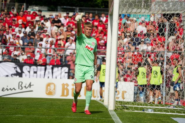 Deutschland: Bitburger-Pokalfinale 2026, S.C. Fortuna Köln vs. Viktoria Köln - 23.05.2026 - Sportpark Höhenberg (Köln): Lennart Winkler (Fortuna Köln, 1) Köln Deutschland Copyright: xMijoxLubecx