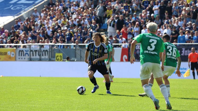 23.05.2026, xrekx, Fussball Landespokal Saarland Finale, 1.FC Saarbrücken - FC 08 Homburg v.l. Tim Civeja (1.FC Saarbruecken) (DFL DFB REGULATIONS PROHIBIT ANY USE OF PHOTOGRAPHS as IMAGE SEQUENCES and or QUASI-VIDEO) Saarbrücken
