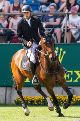 218 Richard Vogel on Phenyo Van Het Keysersbos (GER) during the TSCHIO 2026 (CHIO 2026) - 2nd Qualifier Rolex Grand Prix - CSI5* - Jumping competition with jump-off at the Allianz Park in Aachen, Germany  Copyright: xMartinxPitschx xSPPx Sportspressphoto_152435
