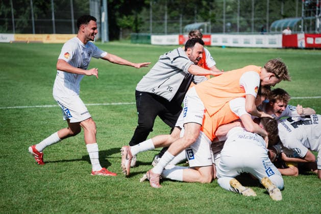 Niedersachsen-Pokal: TuS Bersenbrück vs. Lüneburger SK, 23.05.2026 JUBEL beim Lüneburger SK, Gewinner des Niedersachsen-Pokals: TuS Bersenbrück vs. Lüneburger SK am 23.05.2026 im August-Wenzel-Stadion, Barsinghausen Copyright: xBEAUTIFULxSPORTS Tonhäuserx
