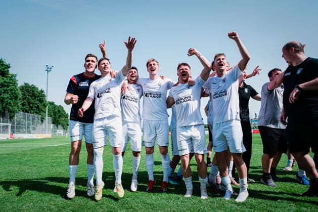 Niedersachsen-Pokal: TuS Bersenbrück vs. Lüneburger SK, 23.05.2026 JUBEL beim Lüneburger SK, Gewinner des Niedersachsen-Pokals: TuS Bersenbrück vs. Lüneburger SK am 23.05.2026 im August-Wenzel-Stadion, Barsinghausen Copyright: xBEAUTIFULxSPORTS Tonhäuserx