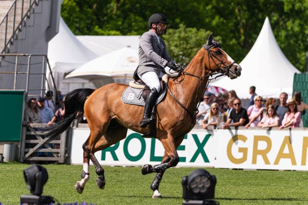 182 Philipp Weishaupt on Chaquitos PS (GER) during the TSCHIO 2026 (CHIO 2026) - 2nd Qualifier Rolex Grand Prix - CSI5* - Jumping competition with jump-off at the Allianz Park in Aachen, Germany  Copyright: xMartinxPitschx xSPPx Sportspressphoto_152443