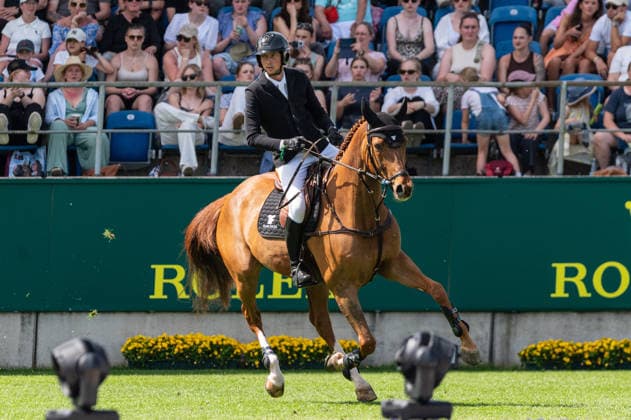 143 Martin Fuchs on Lorde (SUI) during the TSCHIO 2026 (CHIO 2026) - 2nd Qualifier Rolex Grand Prix - CSI5* - Jumping competition with jump-off at the Allianz Park in Aachen, Germany  Copyright: xMartinxPitschx xSPPx Sportspressphoto_152450