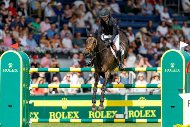 AACHEN - TSCHIO 2026, AACHEN - TSCHIO 2026 HINNERS Sophie (GER), Iron Dames Combella Stechen Jump-Off CSI5* - Jumping competition with jump-off 2nd Qualifier Rolex Grand Prix Aachen, Reitstadion Soers 23. May 2026 -