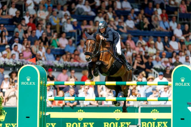 AACHEN - TSCHIO 2026, AACHEN - TSCHIO 2026 THIEME Andre (GER), Paule S Stechen Jump-Off CSI5* - Jumping competition with jump-off 2nd Qualifier Rolex Grand Prix Aachen, Reitstadion Soers 23. May 2026 -