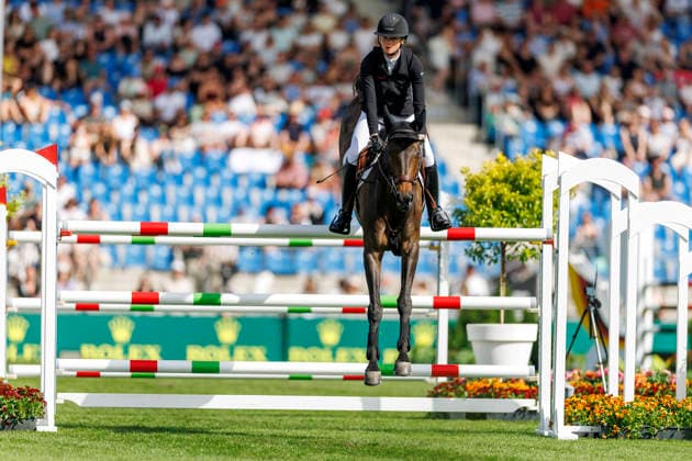 AACHEN - TSCHIO 2026, AACHEN - TSCHIO 2026 HINNERS Sophie (GER), Iron Dames Combella Stechen Jump-Off CSI5* - Jumping competition with jump-off 2nd Qualifier Rolex Grand Prix Aachen, Reitstadion Soers 23. May 2026 -